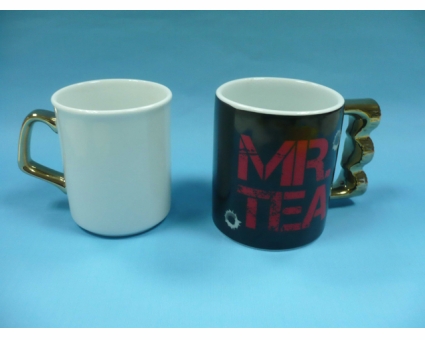 Electroplate mug