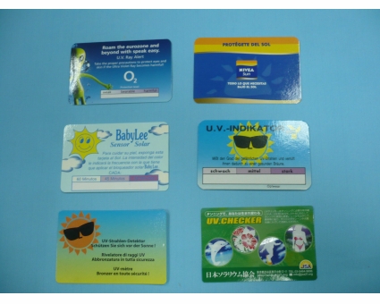 GCU-4001 UV card in paper
